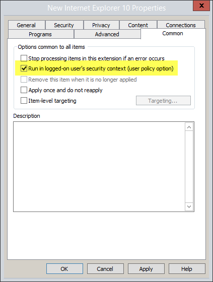Policy Context Gpo Ie Context