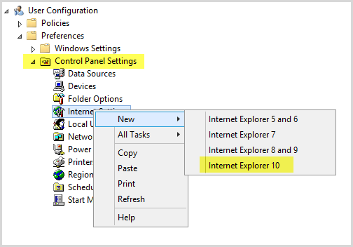 Internet Explorer 11 und Gruppenrichtlinien Gpo Ie Cp