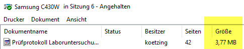 Große Spool-Dateien mit Citrix UPD (EMF) News Xps Max Spool