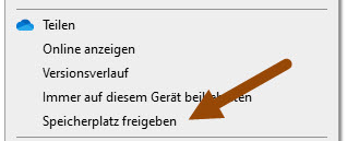 Richtig Microsoft OneDrive in VDI Umgebungen nutzen Onedrive Freigeben