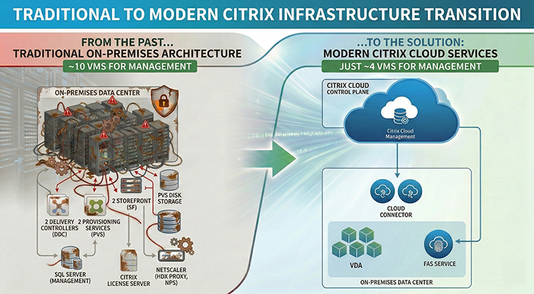 Raus aus der Komplexitätsfalle: So modernisierst du deine Citrix-Umgebung richtig! Blog Daas 750 V1