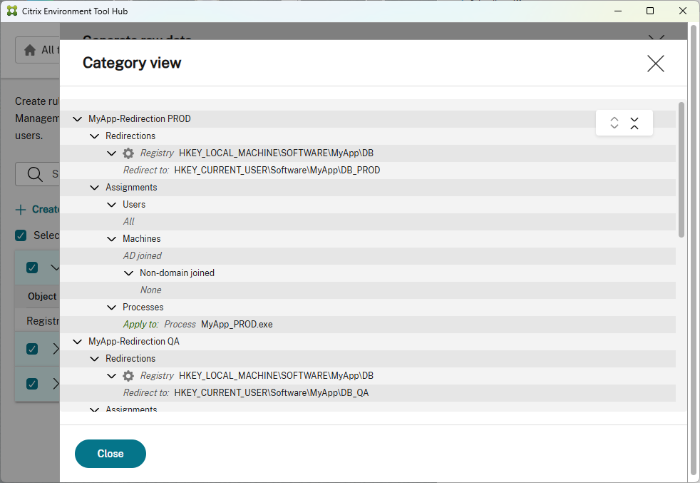 Das ist keine Legacy-Anwendung, sondern eine aktuelle Anwendung. app access view